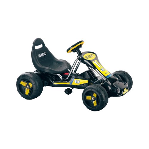 Lil' Rider Go Kart Pedal Car - Black/Yellow Lil' Rider Go Kart Pedal Car - Black/Yellow